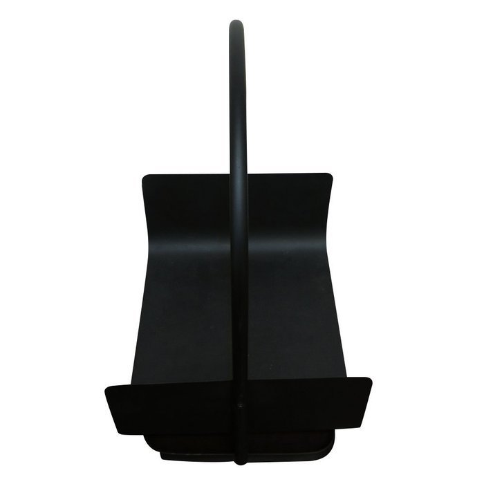 Steel Black Log Holder From Boone Hearth