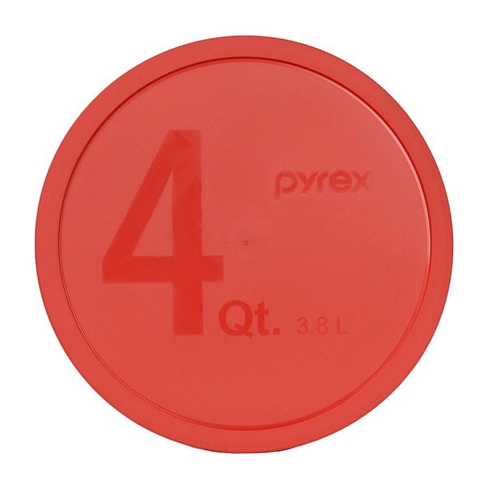 Pyrex - Red 4 Quart Mixing Bowl Lid