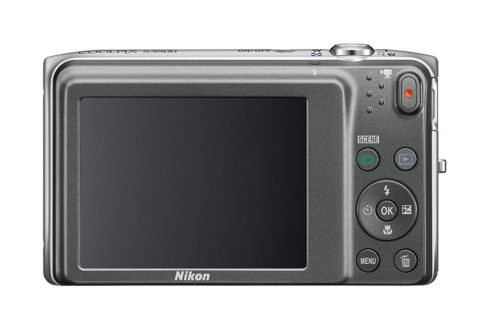 Nikon COOLPIX S3500 20.1 MP Digital Camera with 7x Zoom (Decorative Pink) (OLD MODEL) N2