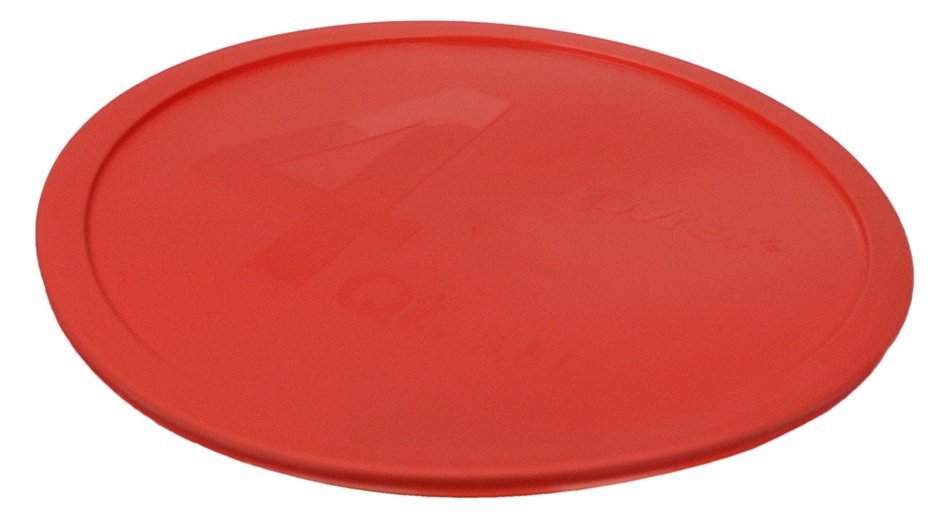 Pyrex - Red 4 Quart Mixing Bowl Lid N2