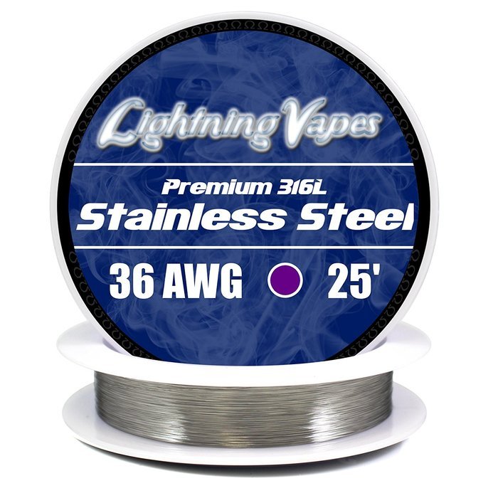 LV Stainless Steel 316L Wire 36 AWG - 250' N4