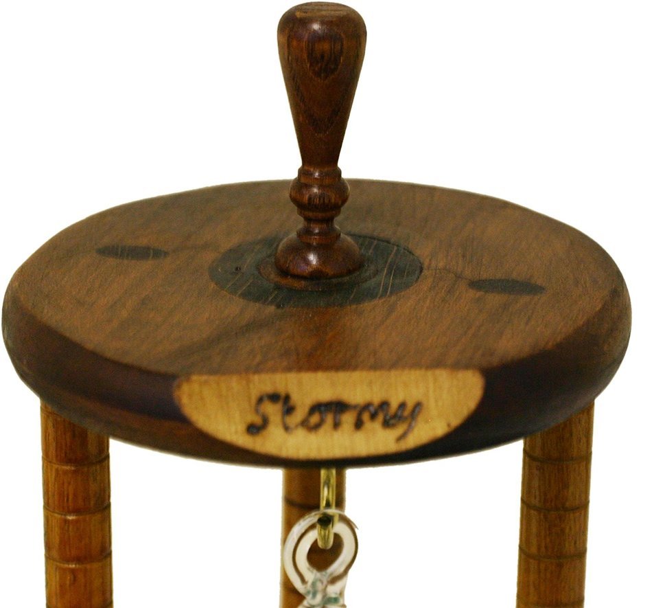 River City Clocks Renaissance Water Barometer, Antique Wood Frame, 14-Inch Tall N4