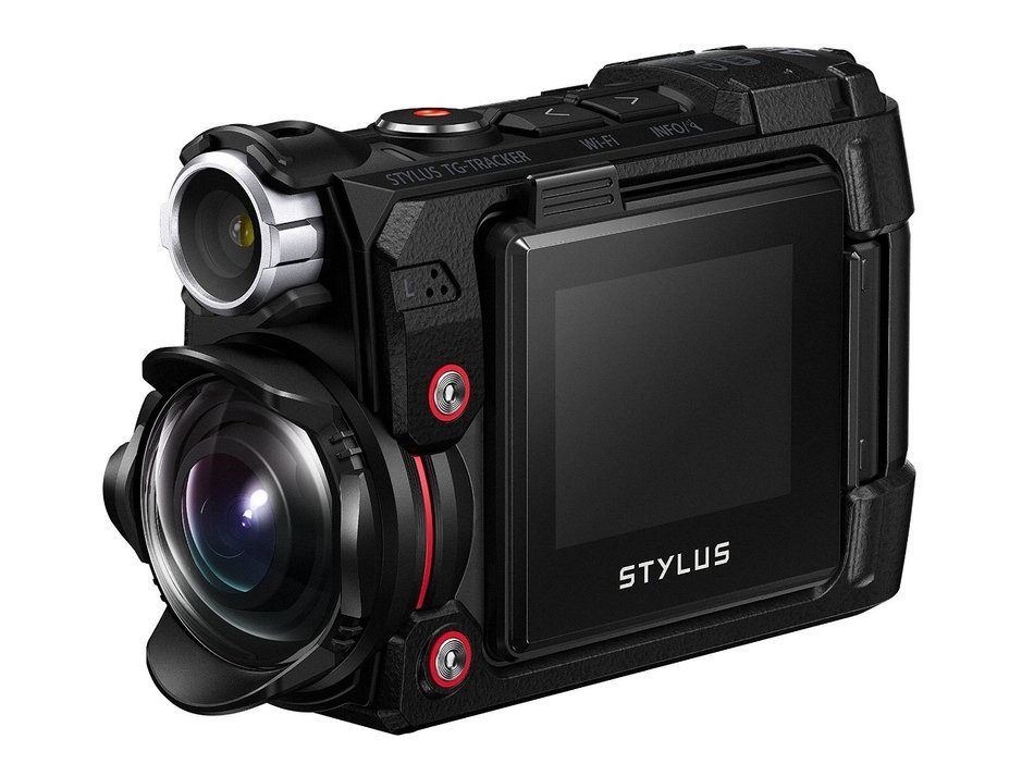 Olympus TG-Tracker with 1.5-Inch LCD (Green) - International Version (No Warranty) N5
