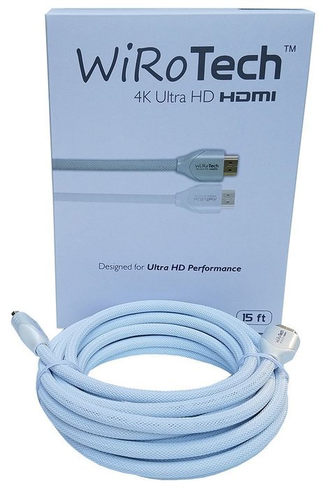 WiRoTech Green HDMI Cable 4K Ultra HD (6 Feet, Green) N6