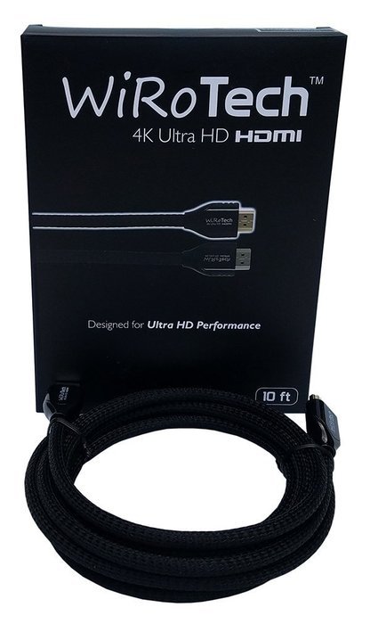 WiRoTech Green HDMI Cable 4K Ultra HD (6 Feet, Green) N10