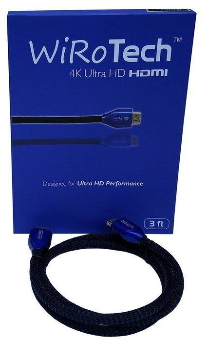 WiRoTech Green HDMI Cable 4K Ultra HD (6 Feet, Green) N13