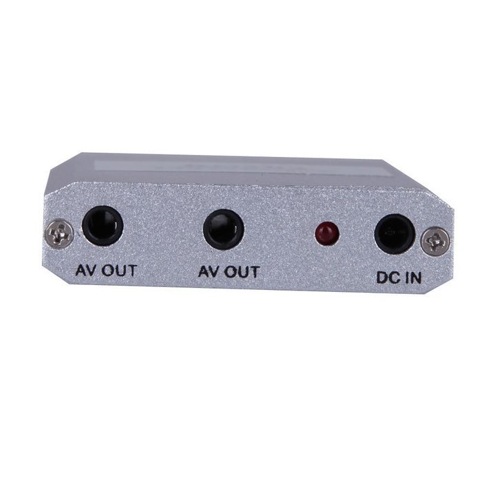 Chinatera 2.4G 8CH Wireless AV FPV Receiver w/Antenna for Boscam RC302 RC Multicopter