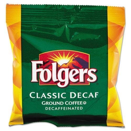 Folgers - Ground Coffee, Fraction Pack, Classic Roast Decaf, 1.5oz, 42/Carton 06433 (DMi CT