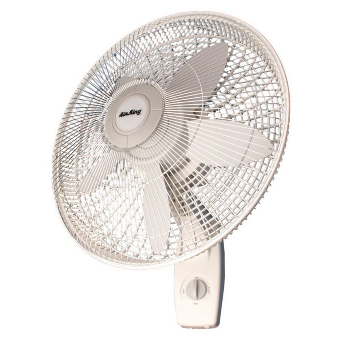 Air King 18 in. Oscillating Wall Mount Fan
