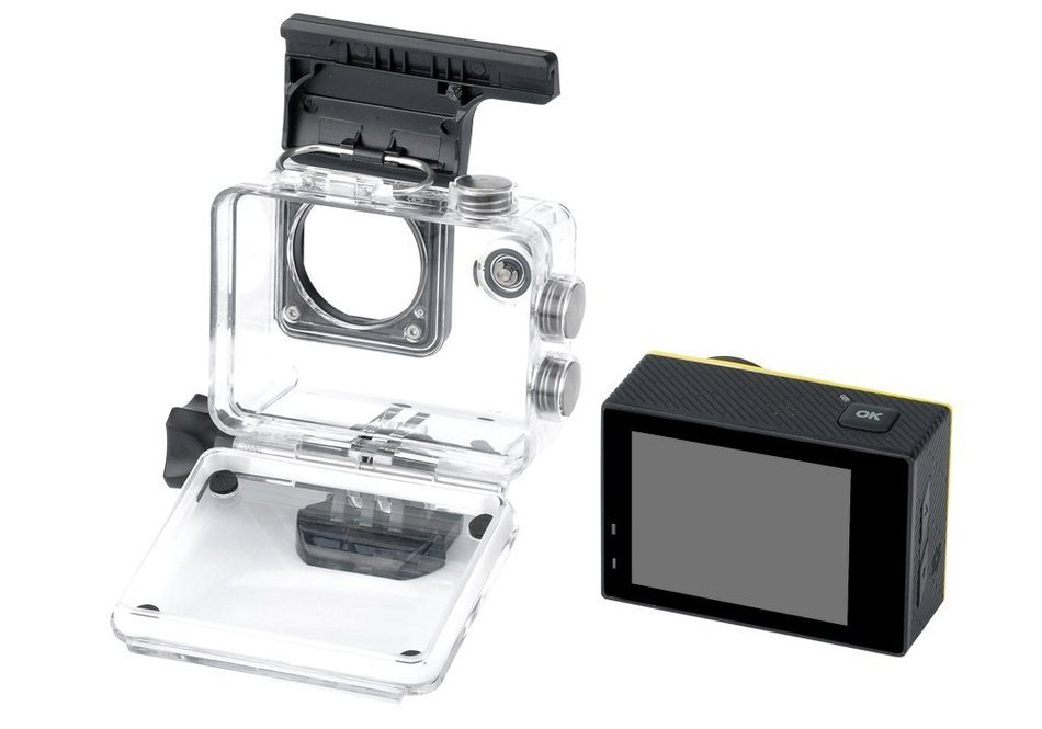 4K Wi-Fi Waterproof Sports Camera - 1/4 inch Sony CMOS Sensor, 173 Degree Lens, 2 Inch LCD Display, HDMI Out (...