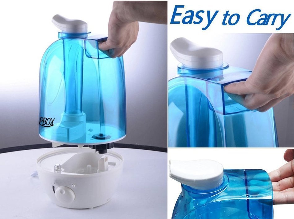 Ultrasonic Cool Mist Humidifier-Aromatherapy Essential Oil Diffuser -Whisper Quiet with LED Nightlight - 4L High... N2