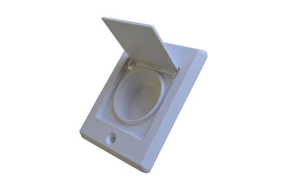 5 Central Vacuum Cleaner Inlet White Low Voltage ZVac Fittings For All Central Vacuum SystemsIncluding: Electrolux... N103
