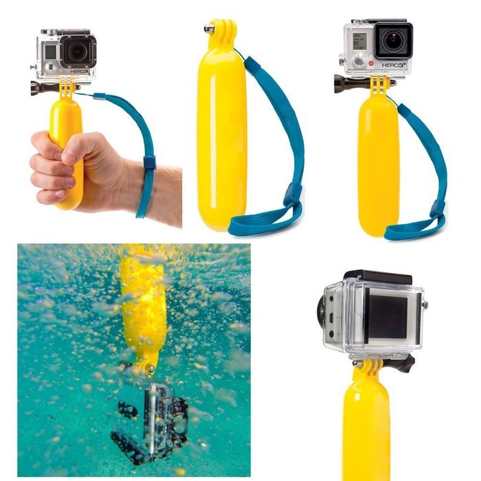 Opteka Card Reader + Filters + Selfie Stick + Skeleton Housing + Premium Case + Cleaning Kit + Floating Bobber...