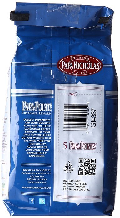 PapaNicholas Coffee Whole Bean Coffee, Italian Espresso, 10 Ounce N73