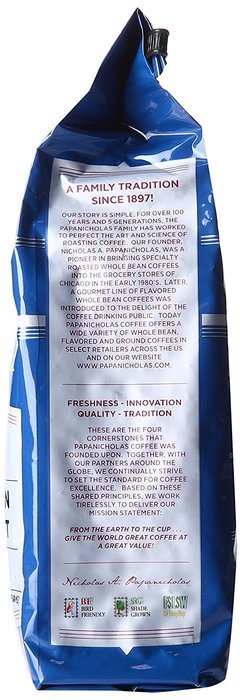 PapaNicholas Coffee Whole Bean Coffee, Italian Espresso, 10 Ounce N74