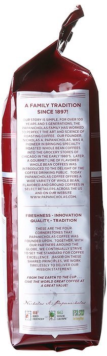 PapaNicholas Coffee Whole Bean Coffee, Italian Espresso, 10 Ounce N80