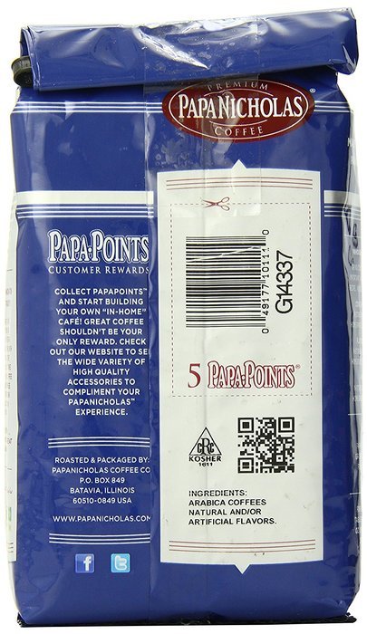 PapaNicholas Coffee Whole Bean Coffee, Italian Espresso, 10 Ounce N82