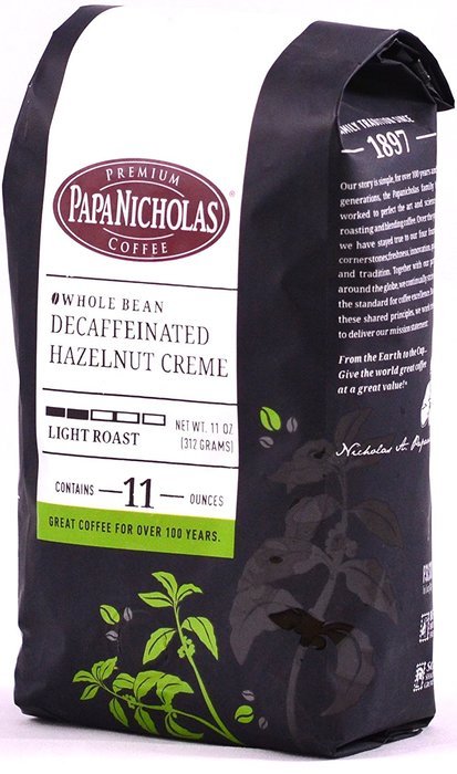 PapaNicholas Coffee Whole Bean Coffee, Italian Espresso, 10 Ounce N84