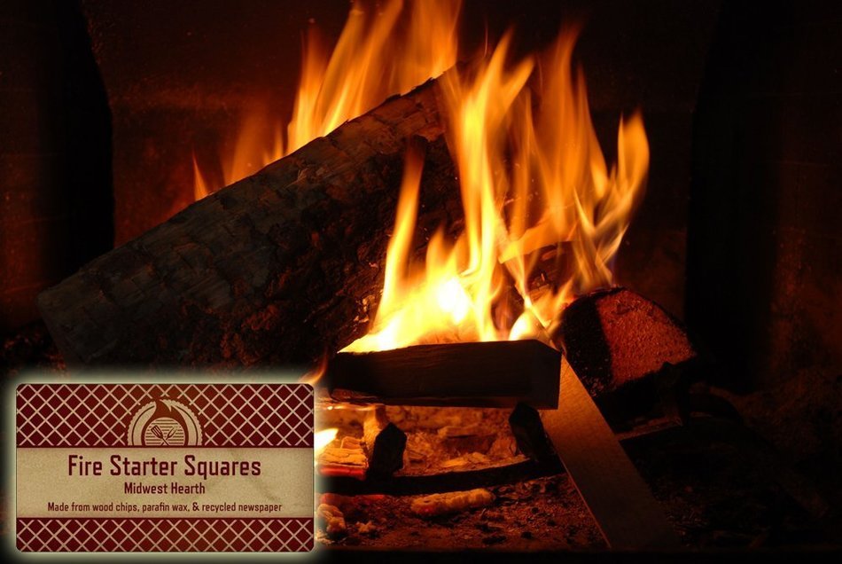 Fire Starter Squares Quick-Light Non-Toxic (144-count) N2