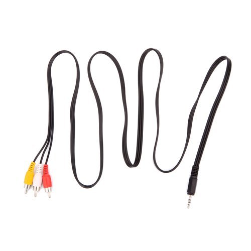 HDE 3ft. Feet RCA Male to 3.5mm Male Jack Composite Audio Video A/V Cable N3