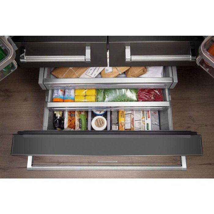 Kitchen Aid KRMF706ESS KRMF706ESS 25.8 Cu. Ft. Stainless Platinum Interior French Door Refrigerator