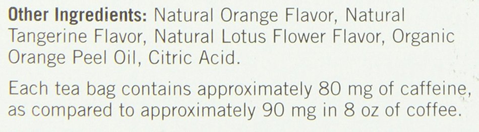 Yogi Tea Bags, Sweet Tangerine for Positive Energy, 16 Count N2
