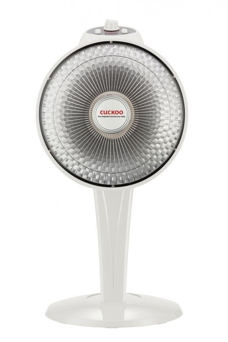 Cuckoo -14" Fan Type Electric Heater CHT-800: CHT-800 WHITE