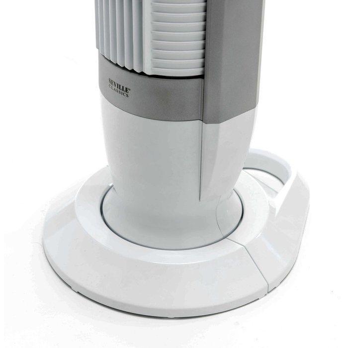 Seville Classics UltraSlimline Energy-Saving Tilt Tower Fan N3