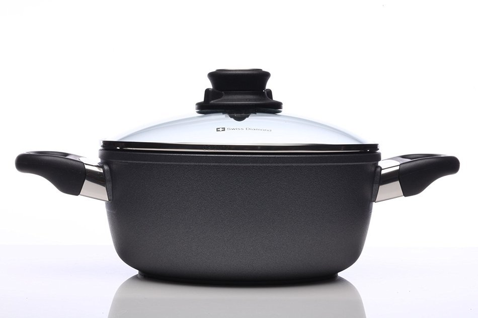 Swiss Diamond Nonstick Casserole - 2.3 qt (8") N3