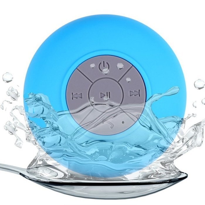 XINYU Wireless Waterproof Bluetooth Speaker HIFI Shower Speaker (Blue) N2