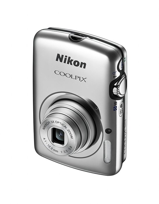 Nikon Digital Camera COOLPIX COOLPIX S01 (Silver) S01SL - International Version