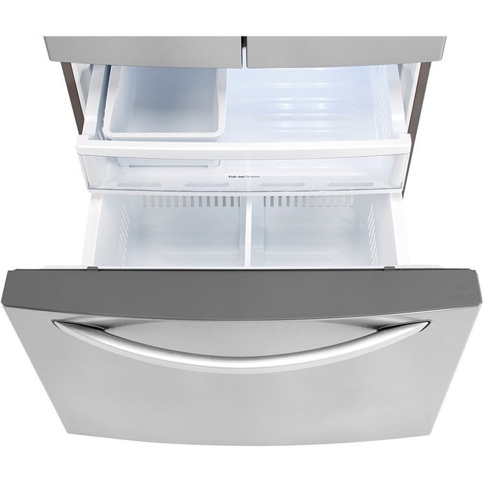 LG LFXS24623S 24.2 cu.ft. Ultra-Capacity French Door Refrigerator, Stainless Steel
