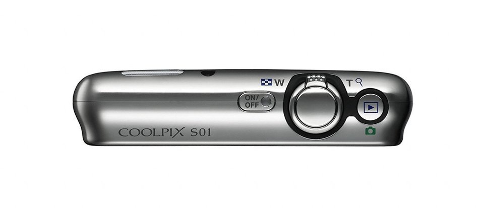 Nikon Digital Camera COOLPIX COOLPIX S01 (Silver) S01SL - International Version N2
