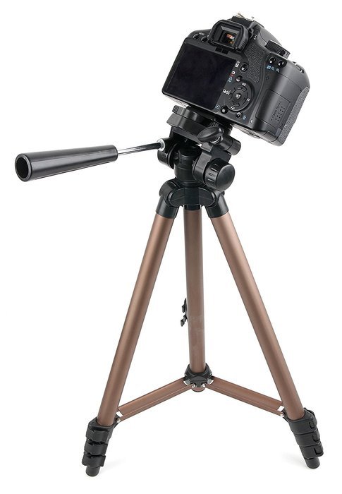 DURAGADGET Sturdy Collapsible Tripod for Rollei 10843, Sigma DP2 & Mini Wifi Camcorder