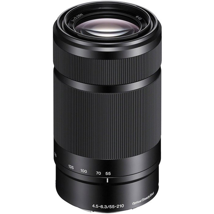 Sony Alpha A6000 Wi-Fi Digital Camera & 16-50mm (White) with 55-210mm Lens + 64GB Card + Case + Battery & Charger... N3