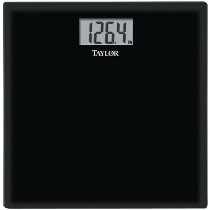 TAYLOR 755841933B Glass Digital Scale (Black) consumer electronics
