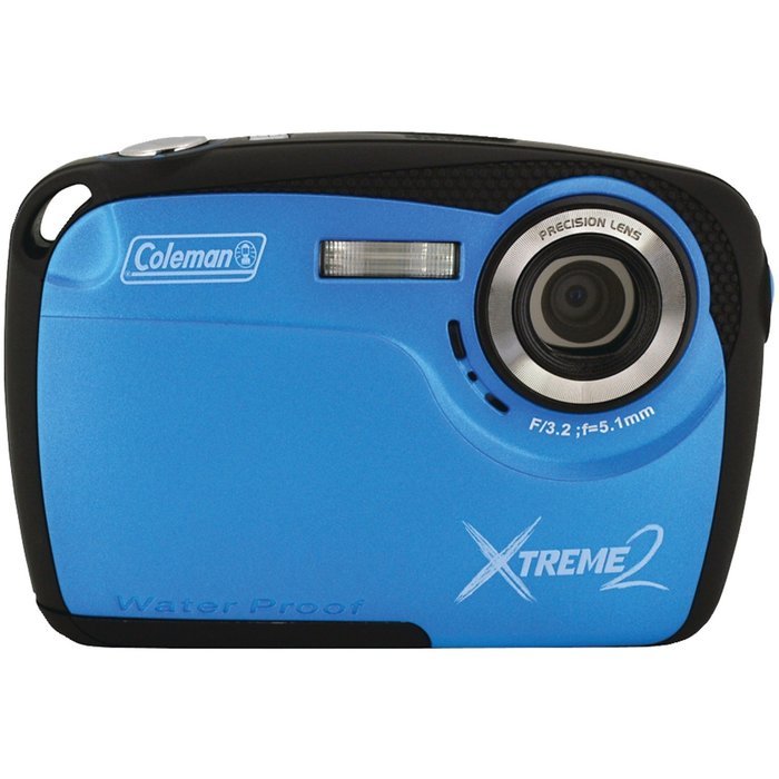 Coleman Xtreme II C12WP-Y 16MP Waterproof Digital Camera with 2.5-Inch LCD Screen (Yellow) N11