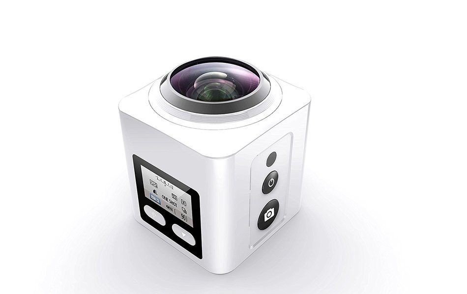 Greatever Ultra HD 4K 30fps 16M 360&iexcl;&atilde; Experience Video Panoramic Camera Waterproof Action Cam 3D VR Camera 220... N3