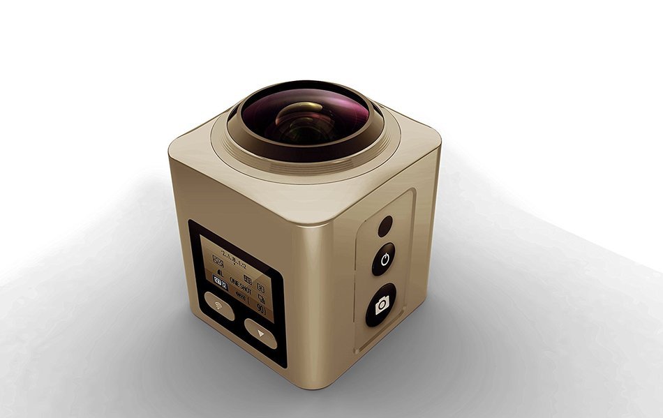 Greatever Ultra HD 4K 30fps 16M 360&iexcl;&atilde; Experience Video Panoramic Camera Waterproof Action Cam 3D VR Camera 220... N4