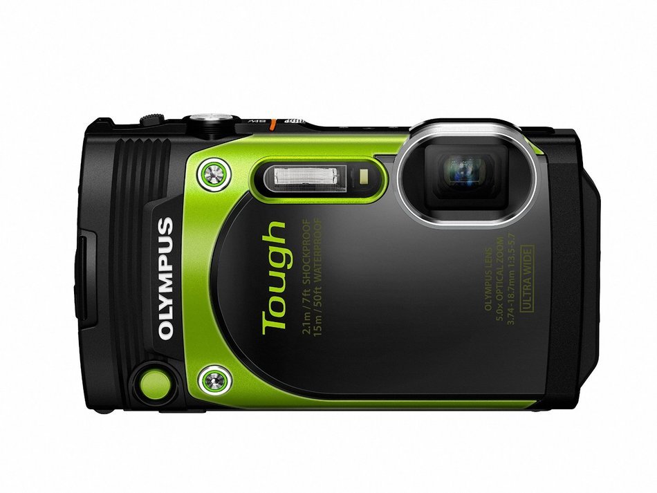 Olympus TG-870 Tough Waterproof Digital Camera (White)
