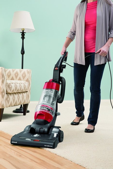 BISSELL CleanView Complete Pet Rewind Bagless Upright Vacuum, 1319 - Corded N6