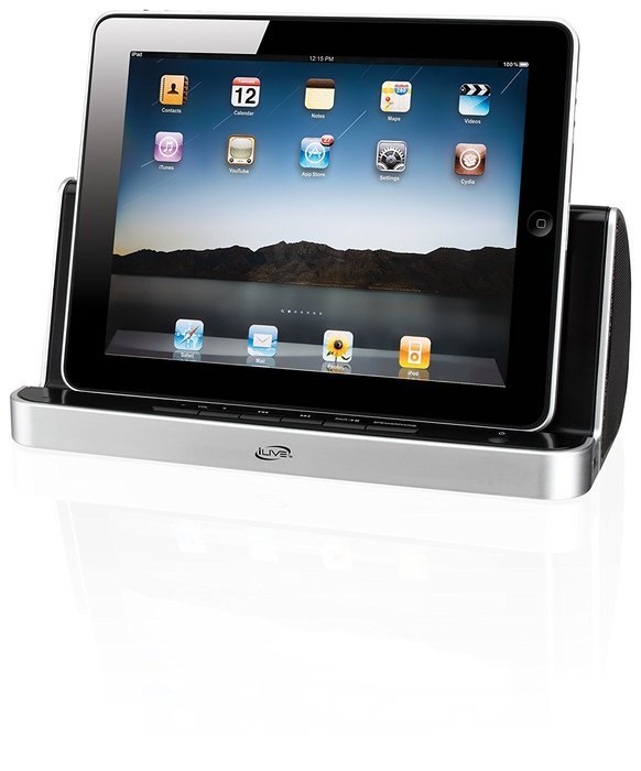 iLive ISB311B Bluetooth Speaker and Charging Station N4