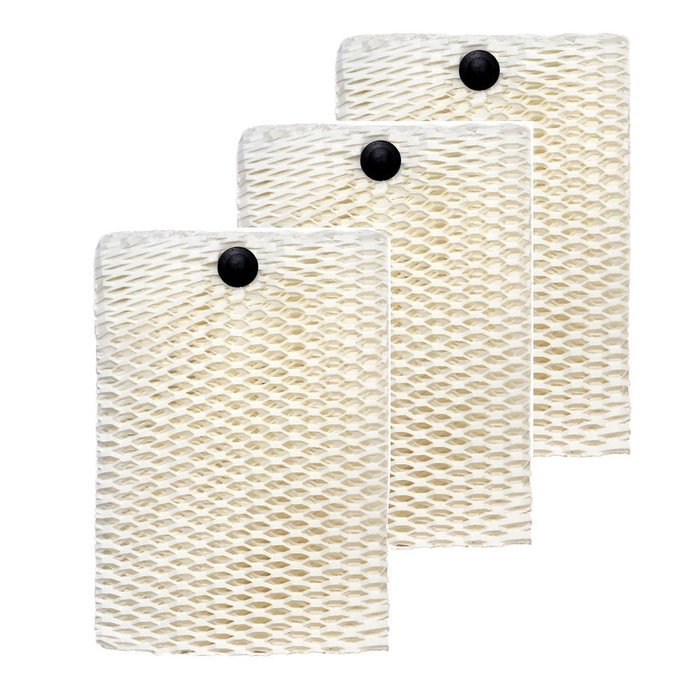HQRP 3-Pack Filter for Bionaire Humidifier BCM4600, BCM5520, BCM4655, BCM5521 + HQRP Coaster N4