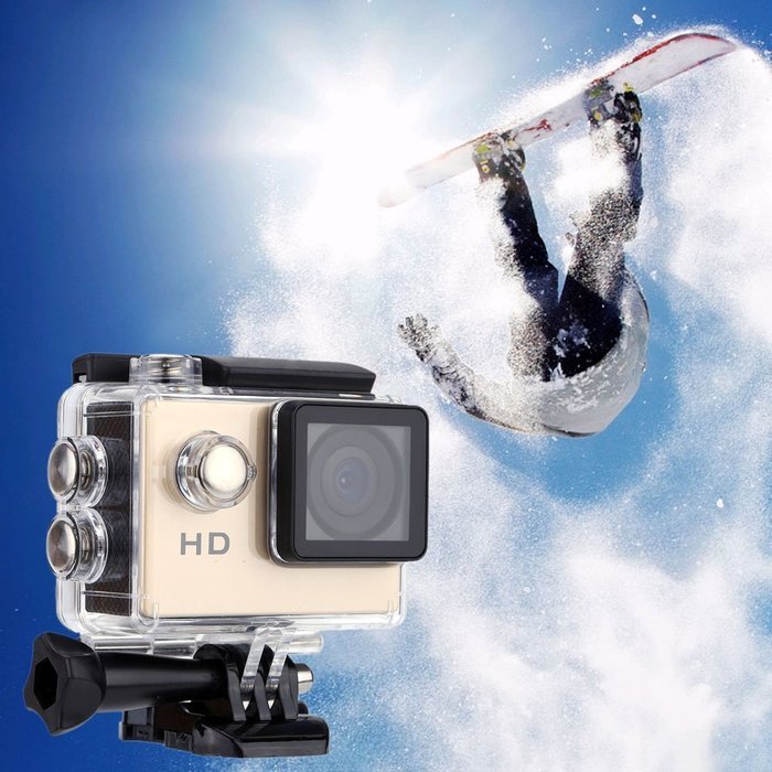 Andoer A7 HD 720P Sport Mini DV Action Camera 2.0" LCD 90&deg; Wide Angle Lens 30M Waterproof N7