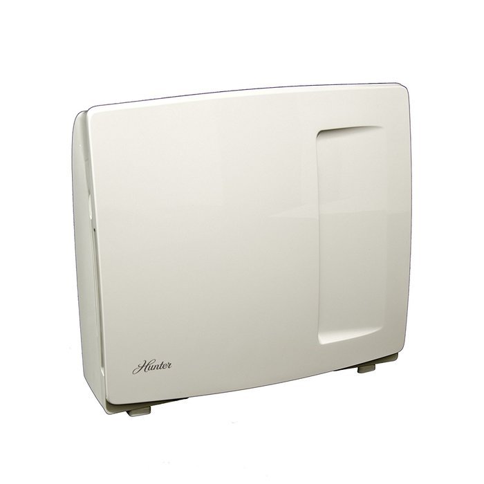 Hunter 408940 True HEPA Console Air Purifier for Medium Rooms with EcoSilver Antimicrobial Technology