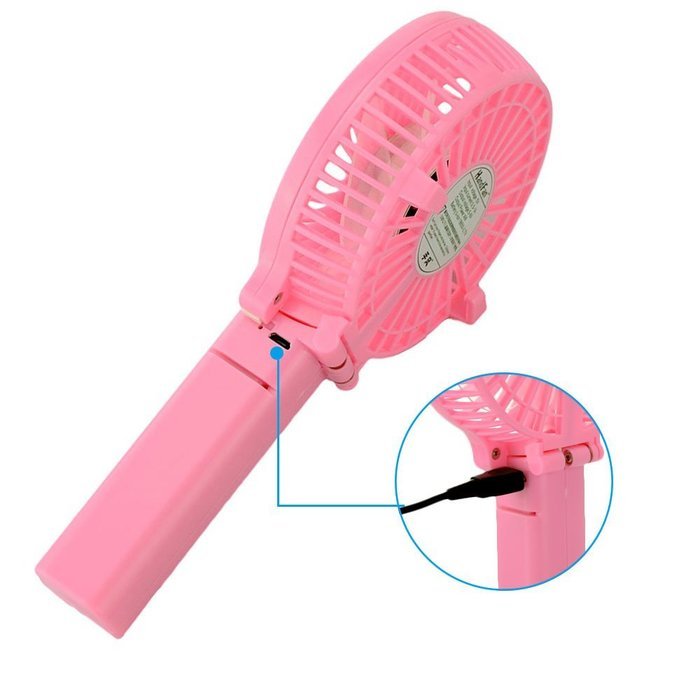 Topwell&reg; Rechargeable Fans Portable Handheld Fan Battery Operated Cooling Fan Electric Personal Fans Foldable... N15