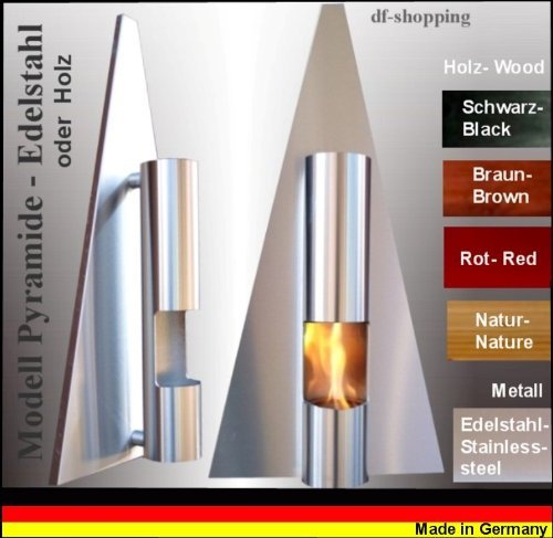 Gel + Ethanol Fire-Places Fireplace Model Pyramide N2