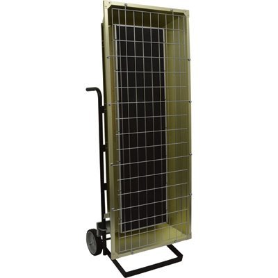 TPI Corporation FHK13483A Portable Electric Infrared Heater, Metal Sheath, Single or Three Phase, 13.5kW, 480V