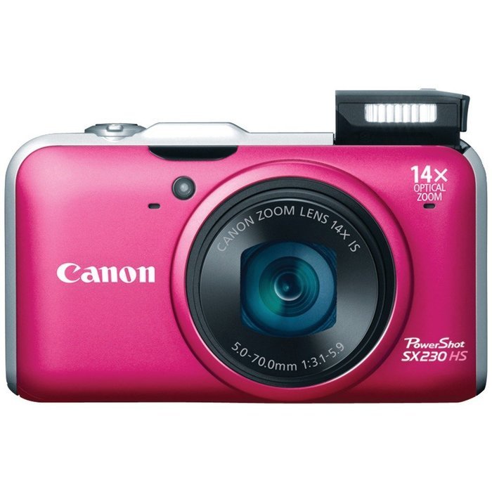 Canon PowerShot SX230 HS 12.1 MP CMOS Digital Camera with 14x Image Stabilized Zoom 28mm Wide-Angle Lens and 1080p... N7