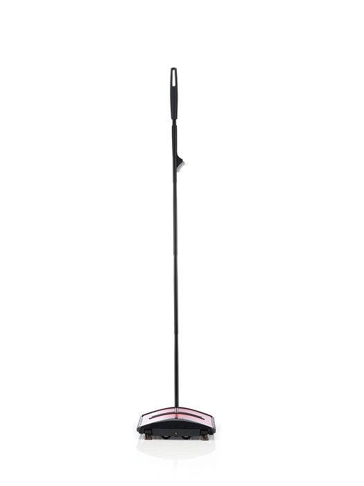 HOKY 23T Sweeper with Nylon Brush Rolls, 9-1/2" Cleaning Path, Red N2